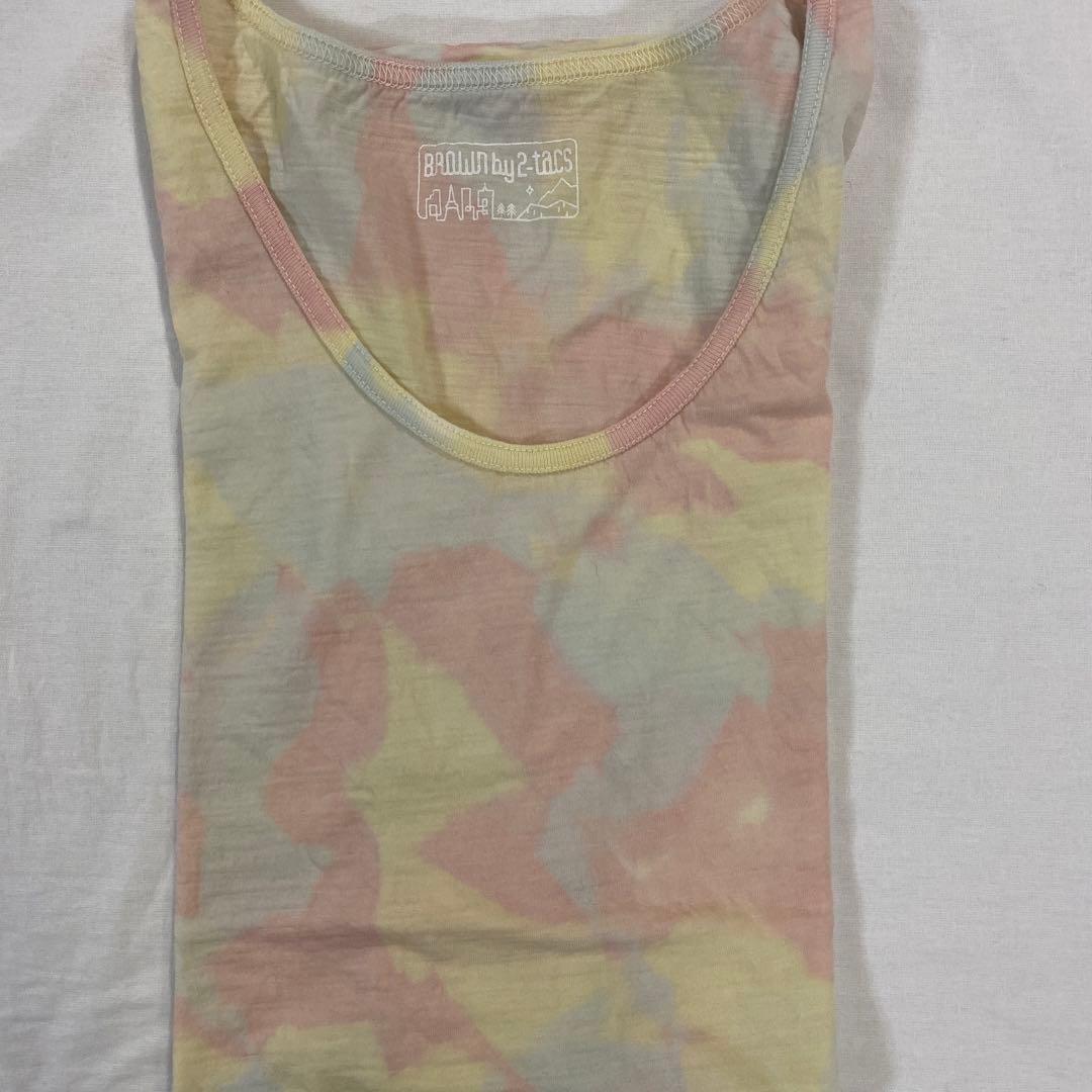 トップス BROWN by 2-tacs BAA tank (Dyeing) XL