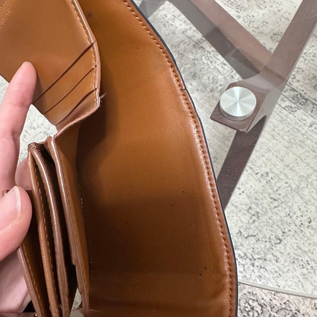 【美品】CELINE スモール トリフォールドウォレット/トリオンフキャンバス