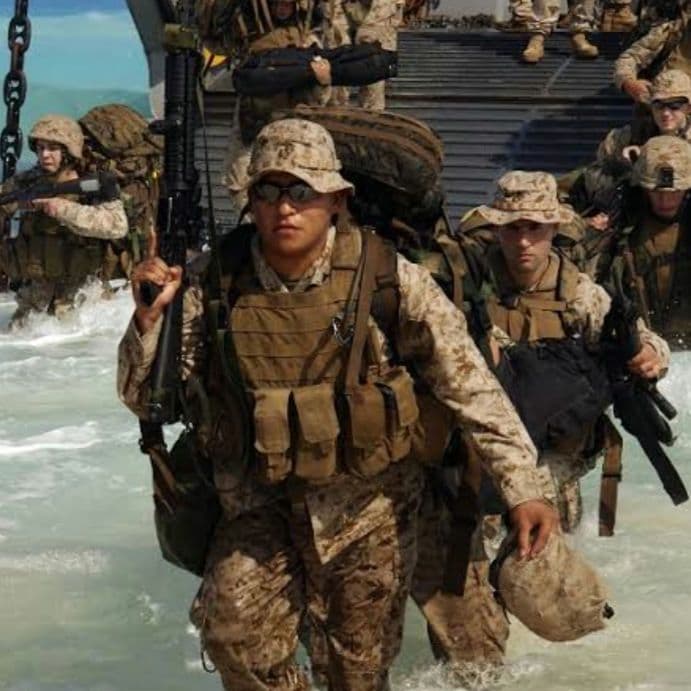 未使用 アメリカ海兵隊実物 McRae ホットウェザーコンバットブーツ 9R