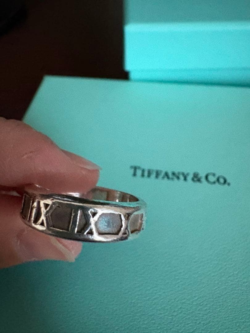 Tiffany シルバー アトラスリング