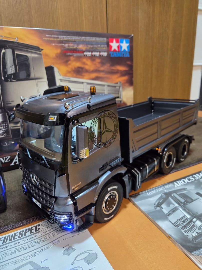 タミヤ1/14 AROCS 3348 6×4　フルオペレーション