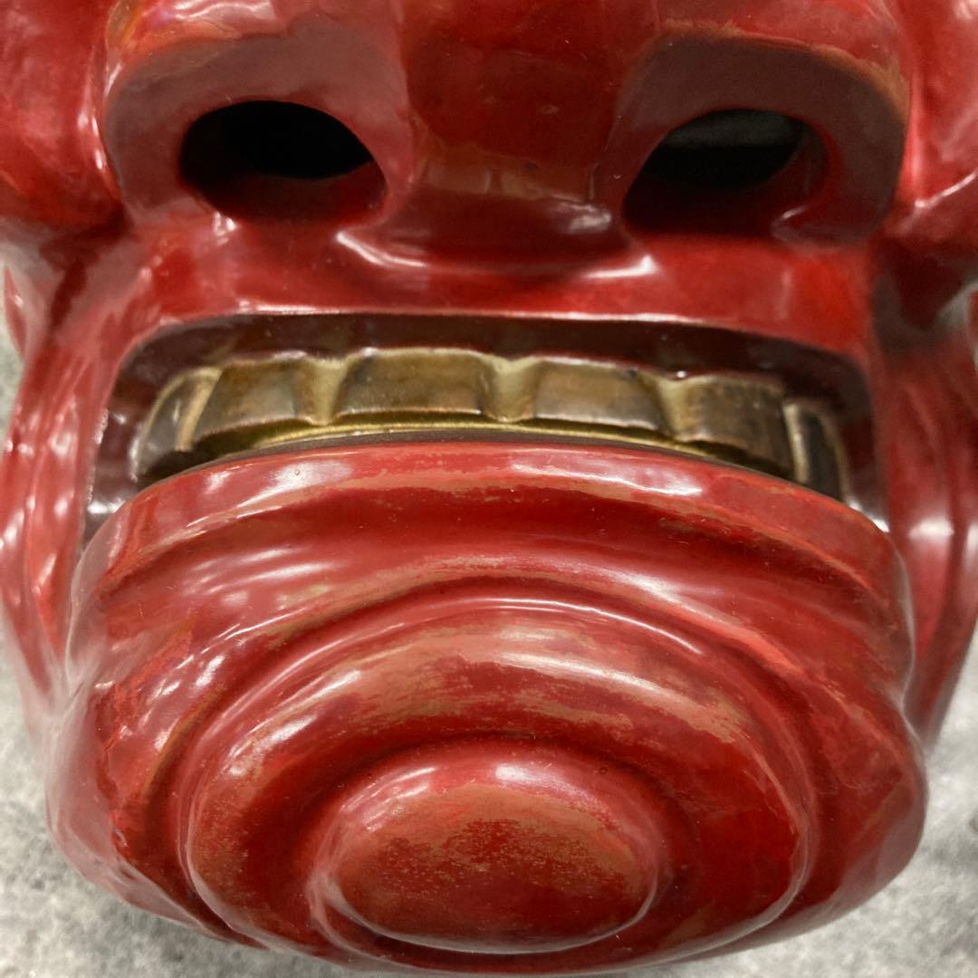 鬼面　お面　タヂカラオ　神楽面　能面