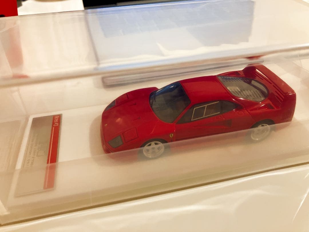 1/43 SCMフェラーリ1987 F40 Prototype S/N73015