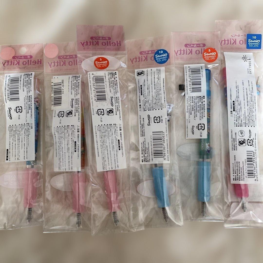 ご当地キティ　ボールペン6本セット