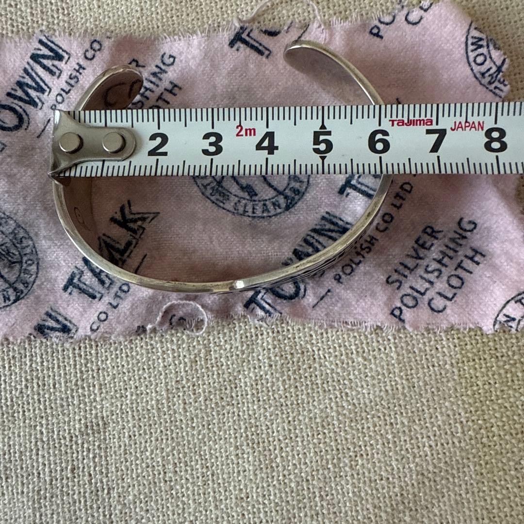 ホピ族Alde Qumyintewa(アルデ・クマインテワ) バングル