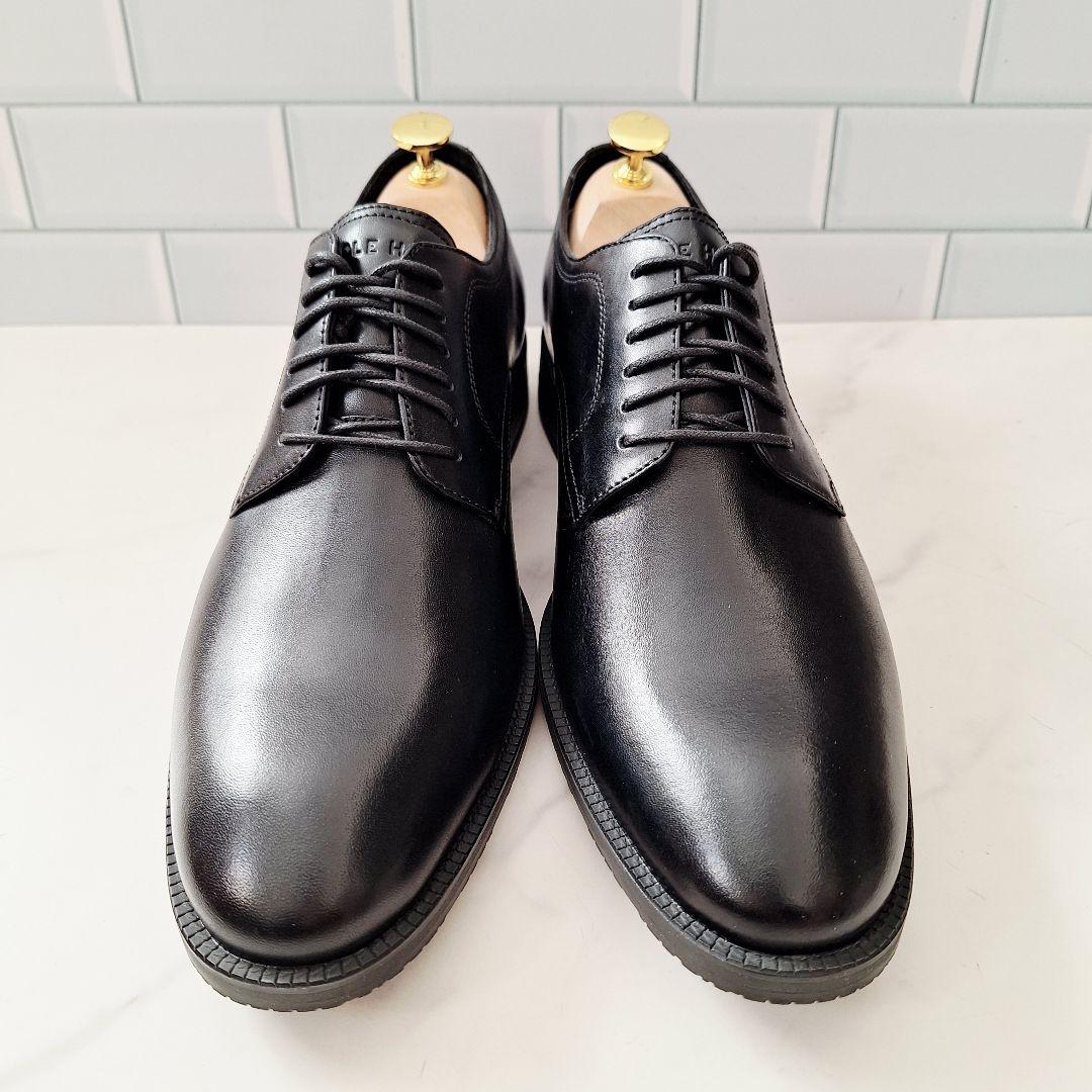 【新品】 コールハーン モダンエッセンシャル 26 プレーントゥ 革靴 黒