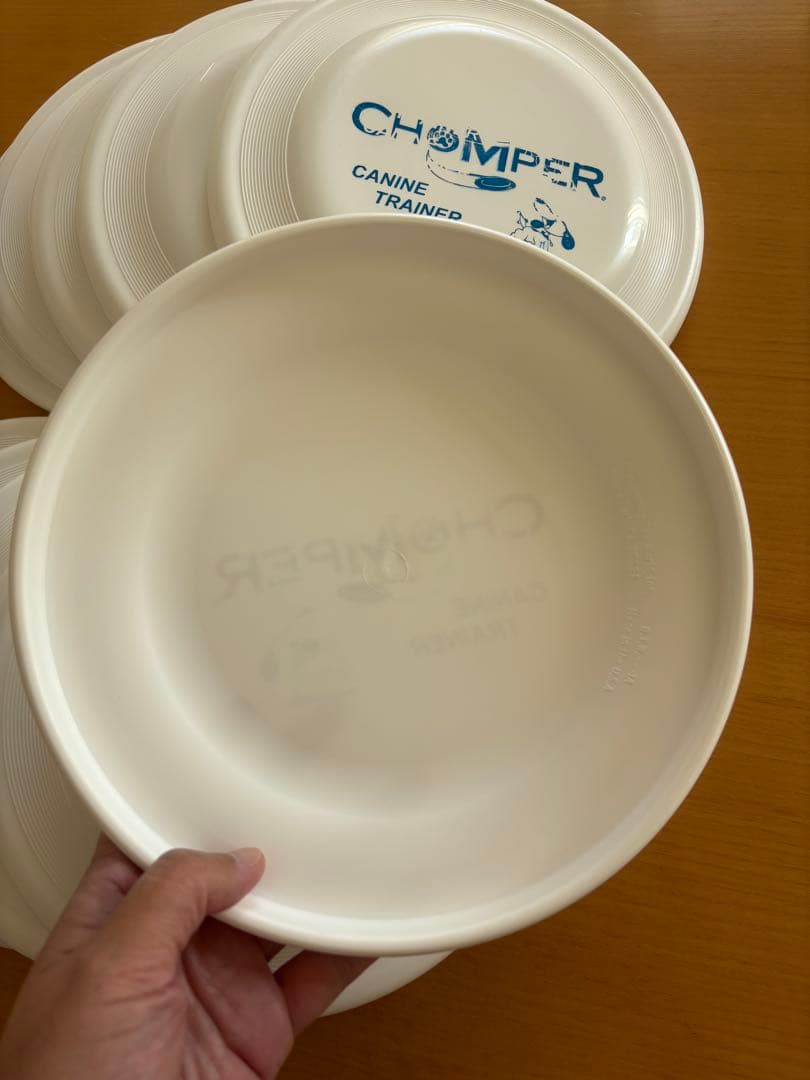 【新品未使用】犬用ディスク ミスプリント(冬用)10枚