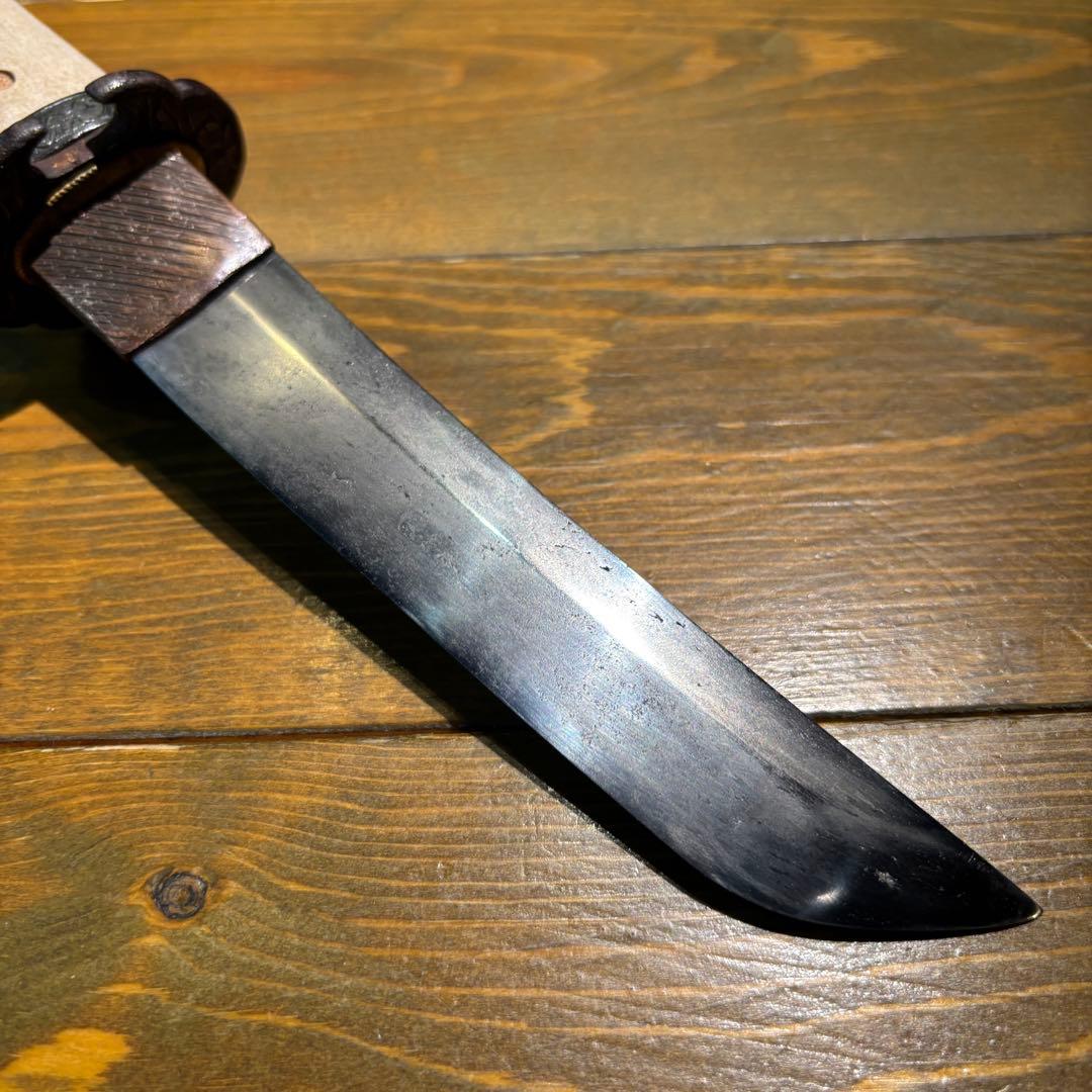 日本刀残欠クラフトナイフNo.83 筑前国住宗次 茎