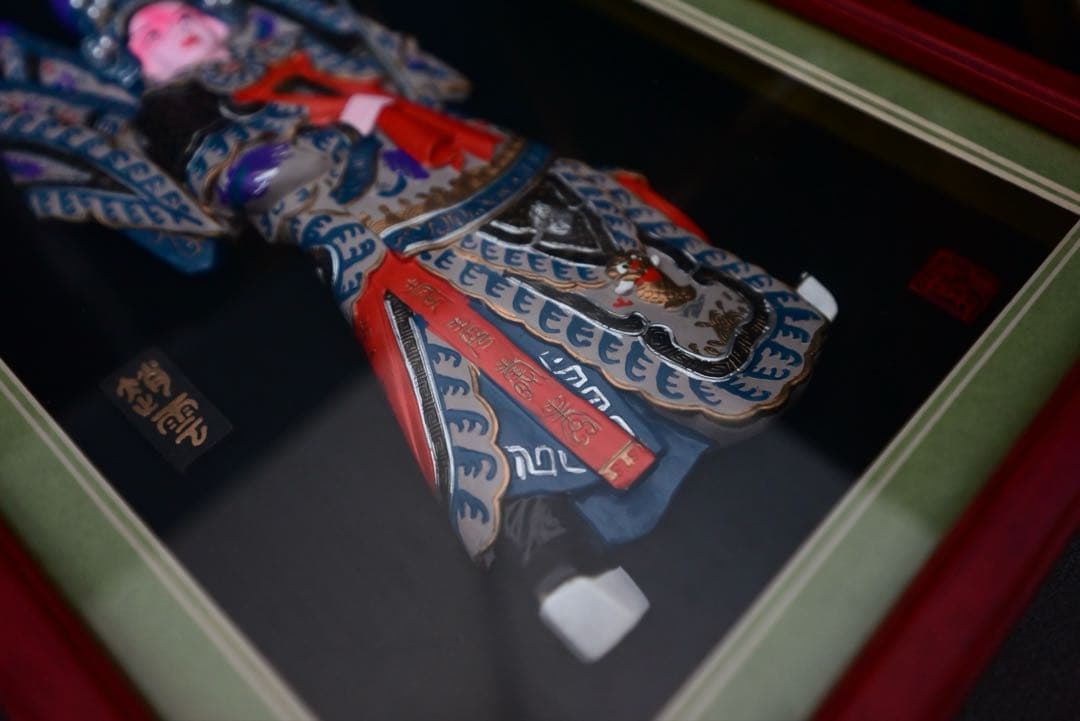 趙雲像　中国工芸品