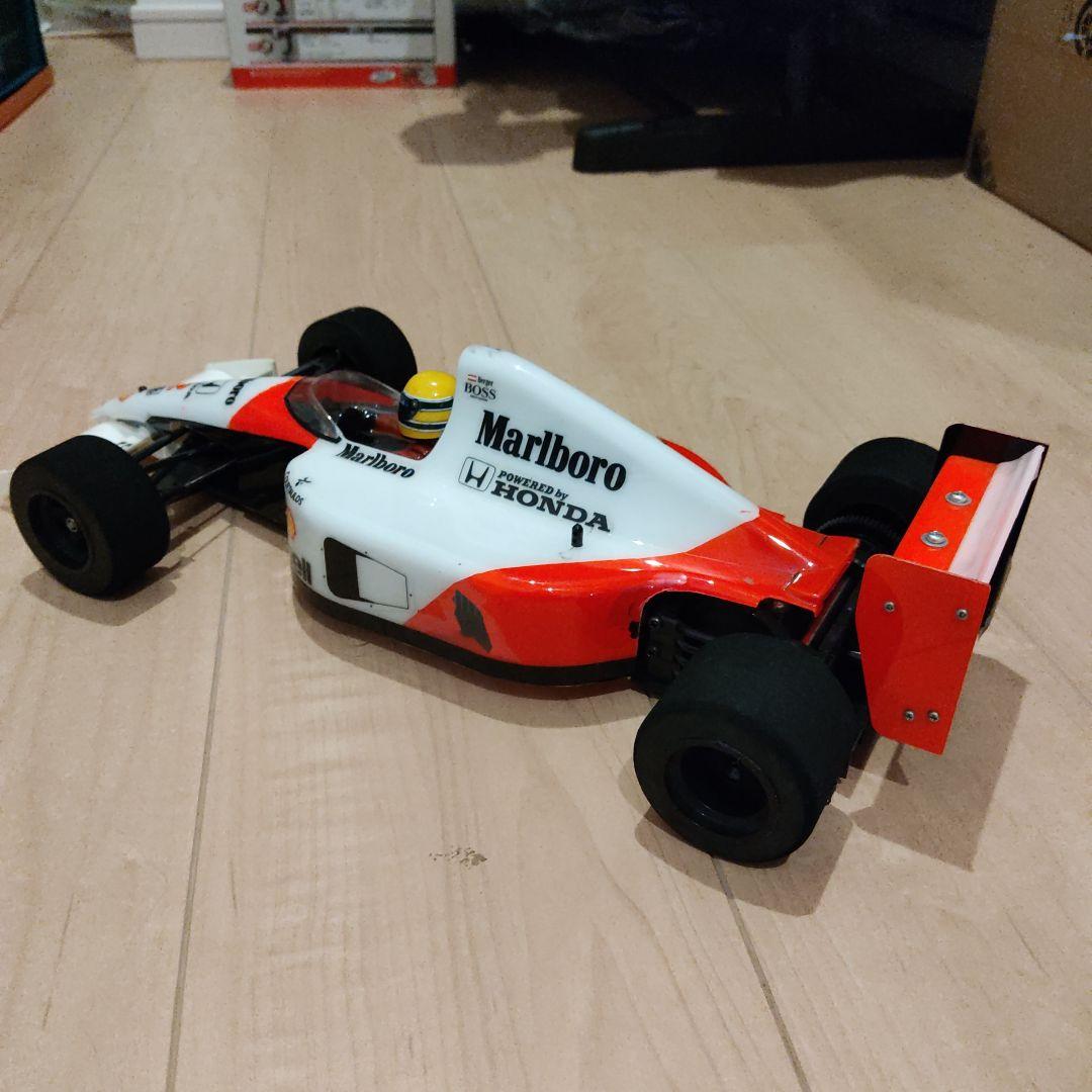 タミヤ 1/10 F1 マクラーレン MP4/6 F104W 未塗装ボディ付き