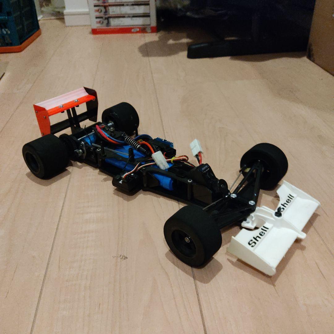 タミヤ 1/10 F1 マクラーレン MP4/6 F104W 未塗装ボディ付き