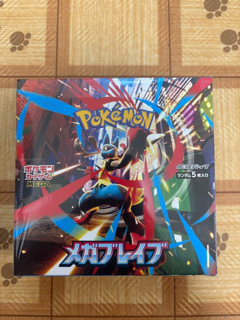 ポケモンカード メガブレイブ BOX シュリンク付き 未開封