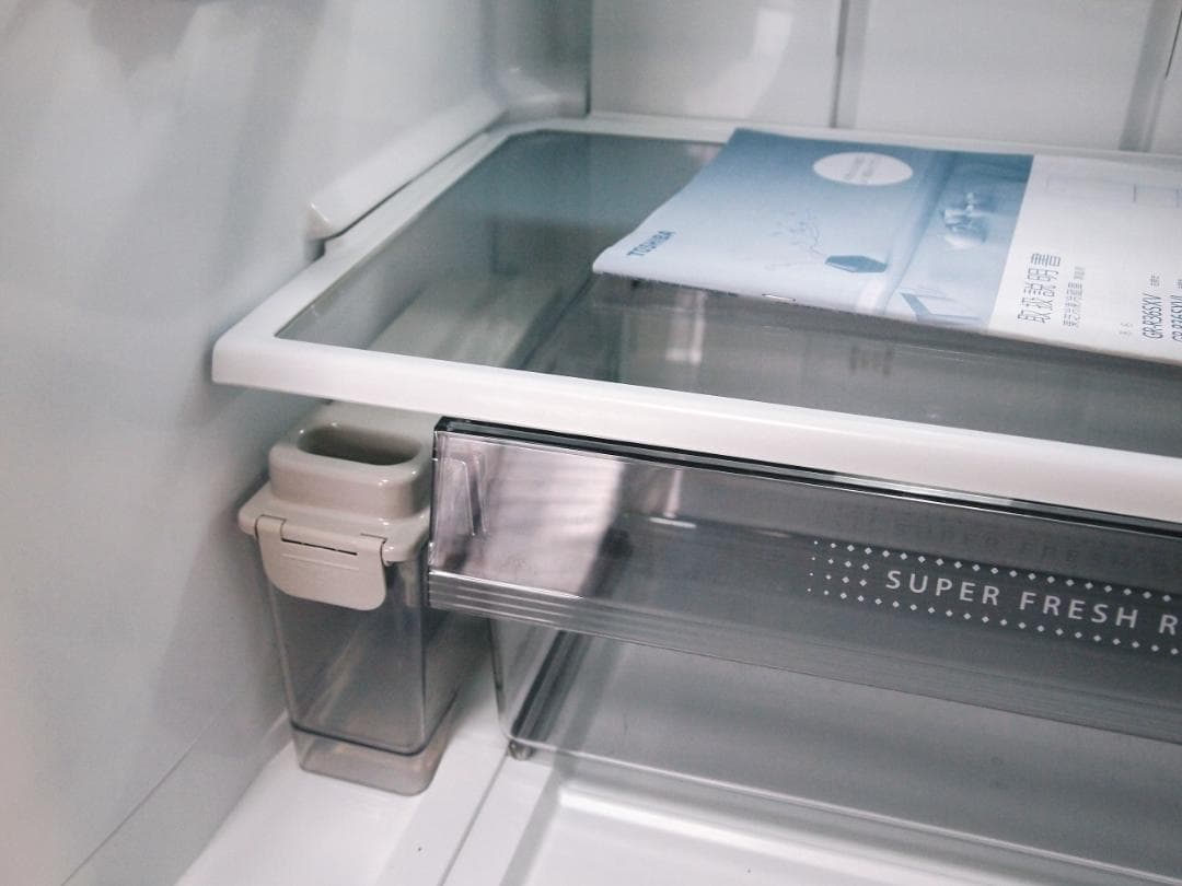 30日保証付！東芝 363L 冷凍冷蔵庫 GR-R36SXV-EW 2020年