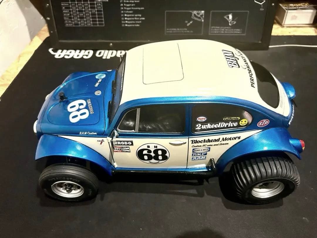 【未走行】タミヤ ワーゲンオフローダー グラホシャーシ改 ESC、サーボ付