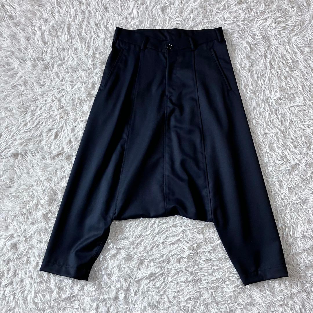 BLACK COMMEdesGALCONS サルエルパンツ　XS ブラック