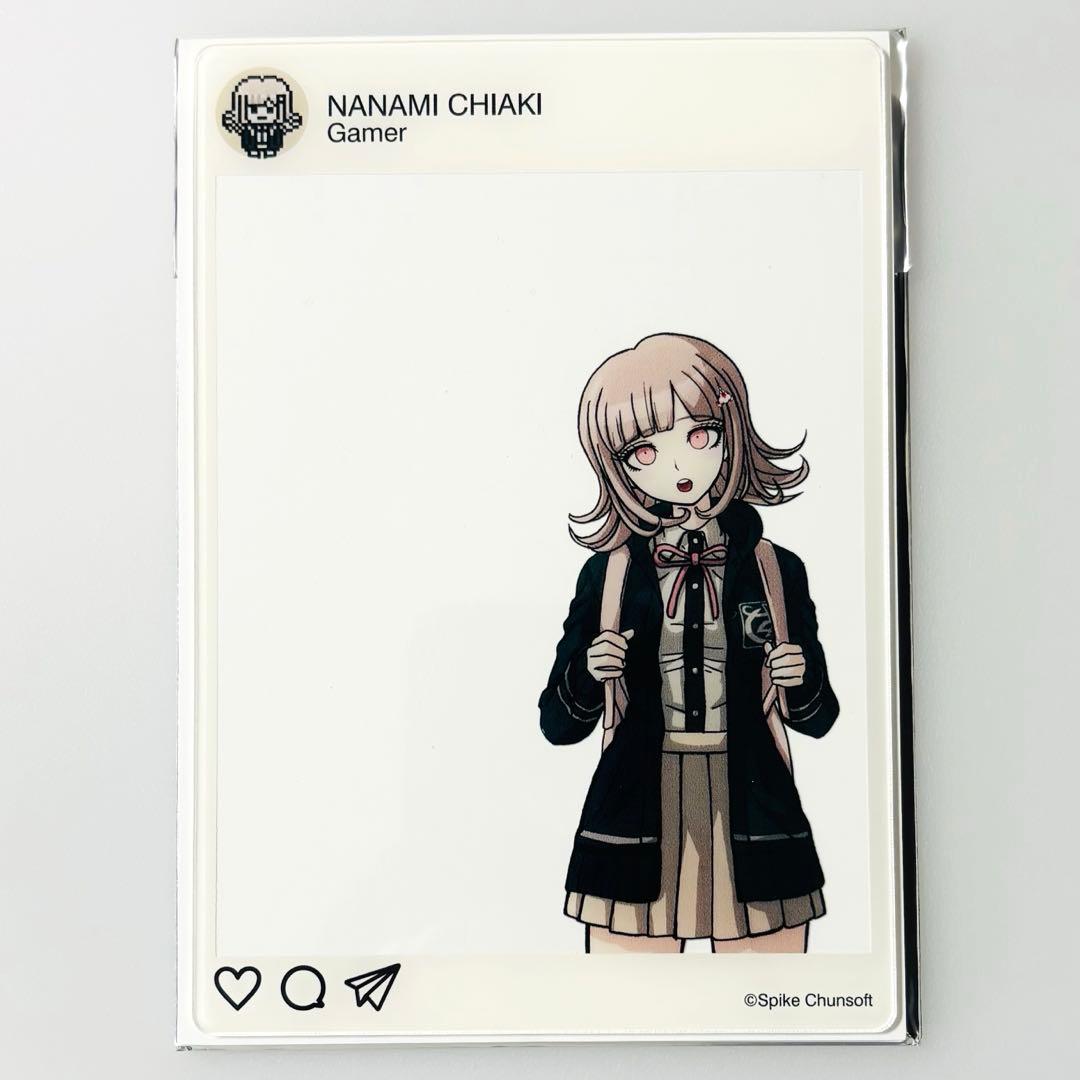 スーパーダンガンロンパ2 アクリルフォトカード SNS風 クリアカード 七海千秋