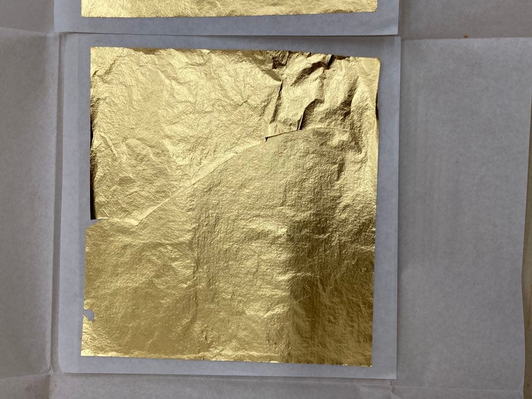【遺品整理】歯科用金箔約0.17g×9枚1.53g相当