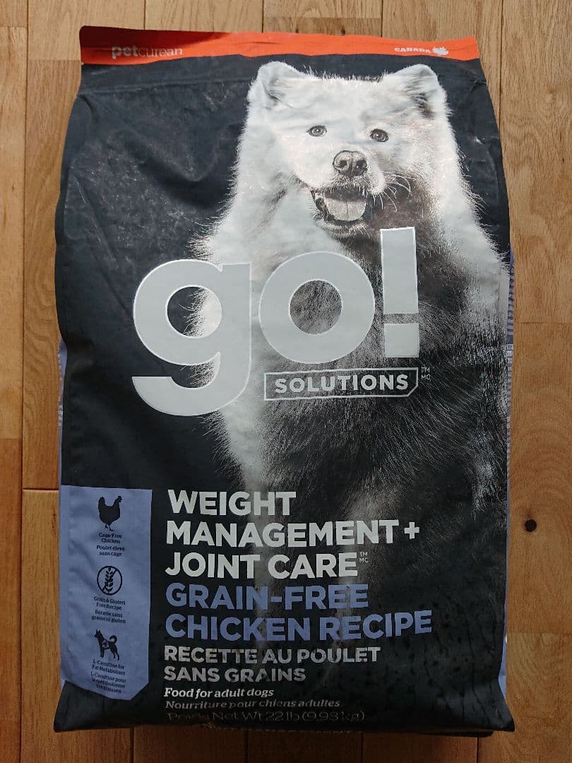 【新品未開封】go! 体重管理 関節ケア グレインフリー 鶏肉 9.98kg