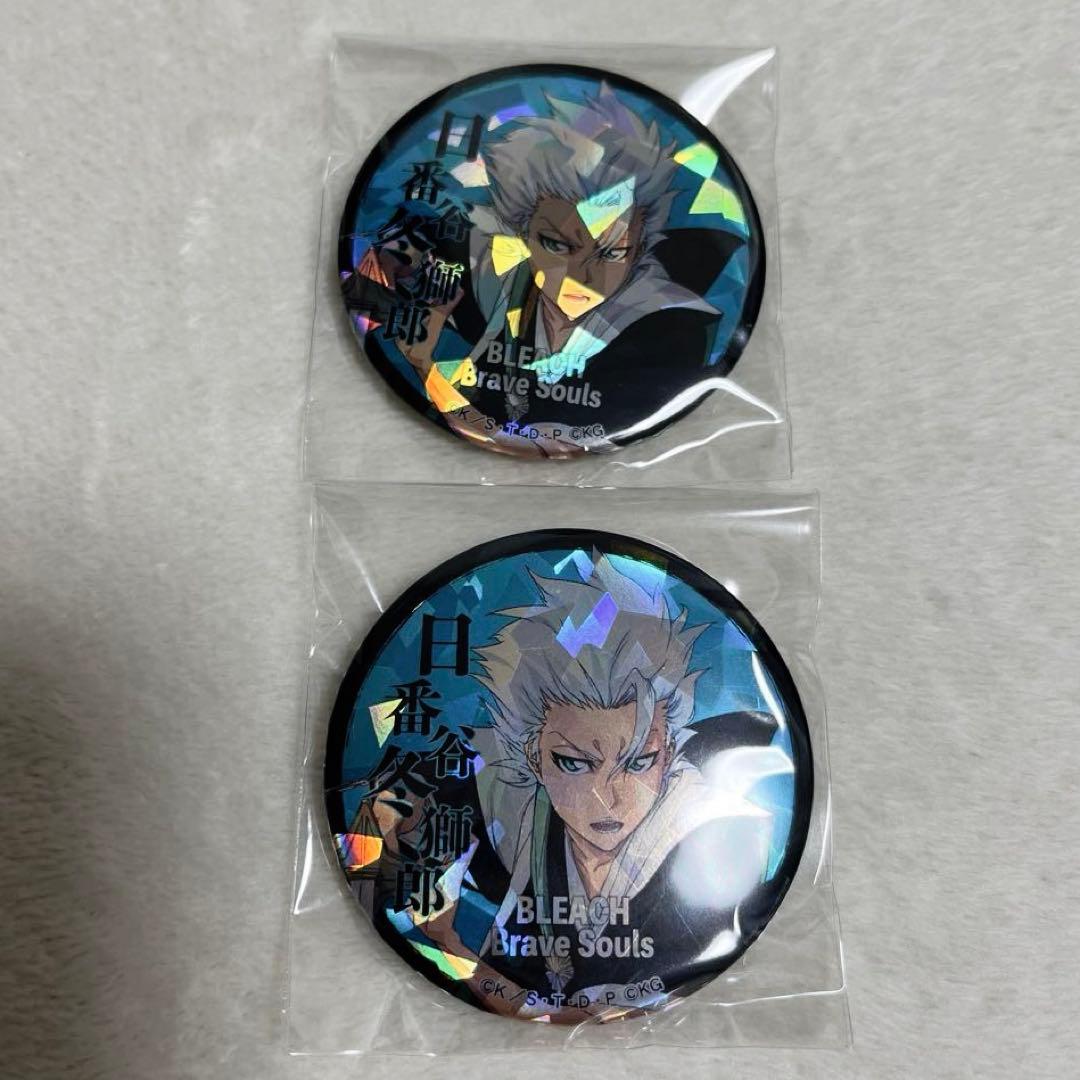 BLEACH Brave Souls OIOI ホログラム缶バッジ 日番谷冬獅郎
