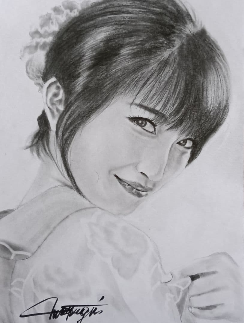 浜辺美波さん浴衣姿B4