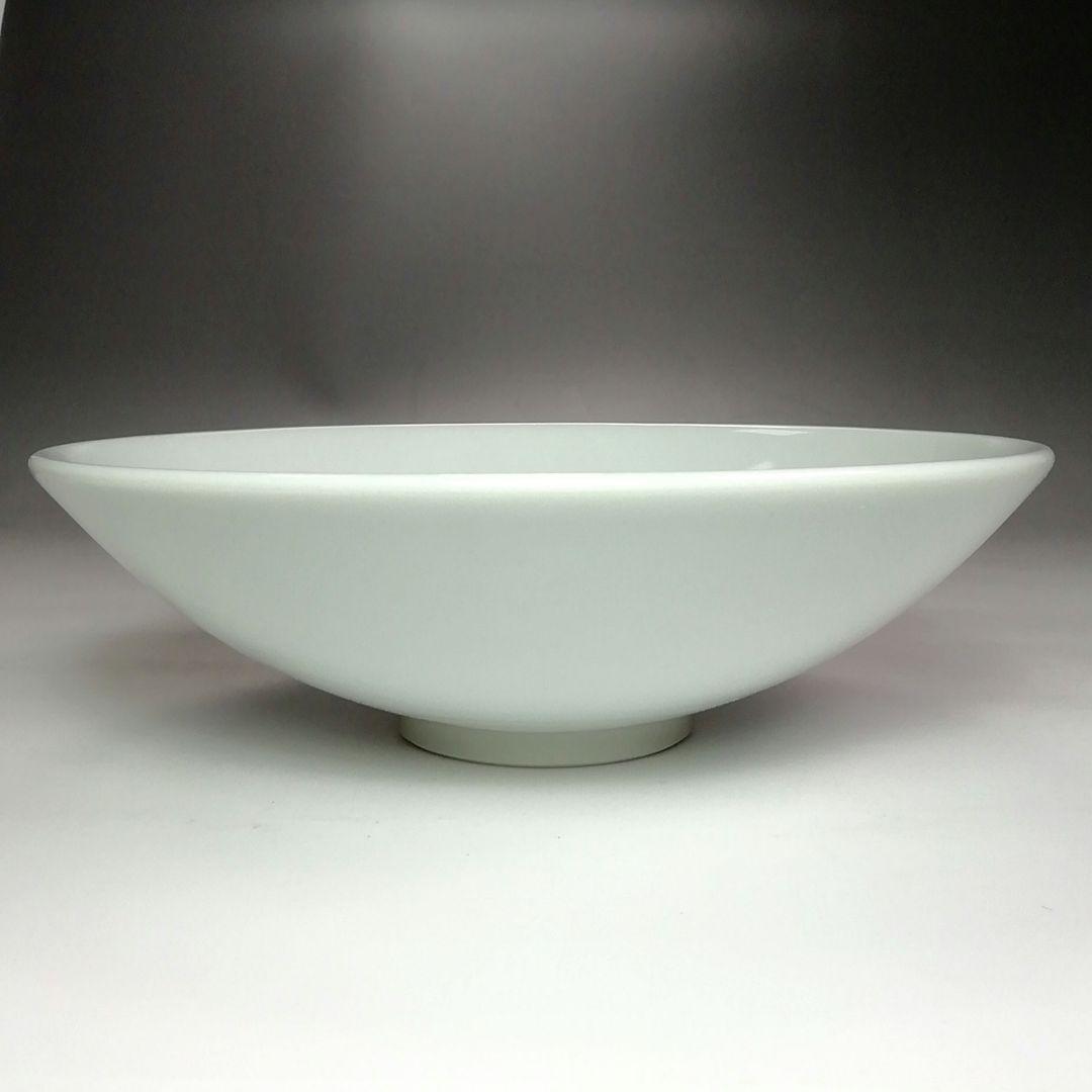 Ｓ５０６　茶碗　『白磁　平茶碗』『伊東慶作』　共箱　抹茶碗　茶道具