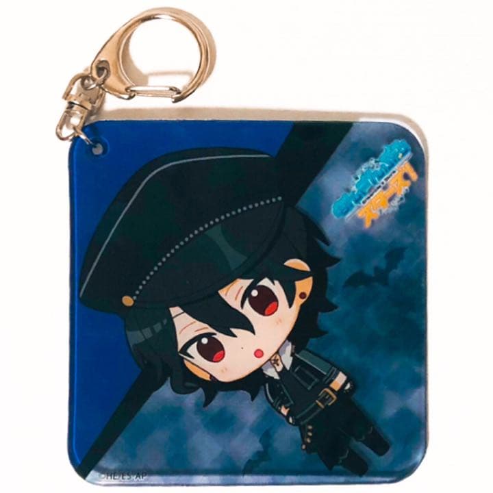 新品★あんスタ★カラオケの鉄人★ふにふにコースター型ストラップ★6点セット