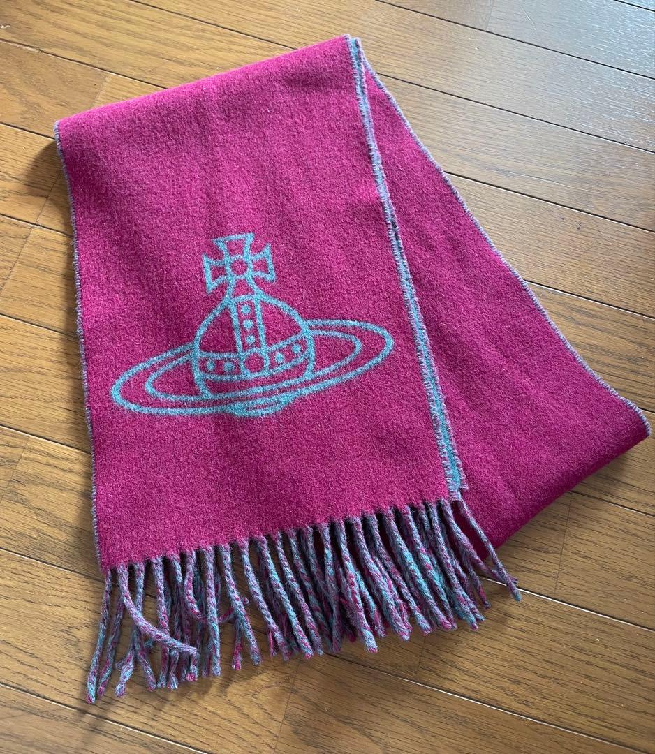 Moさま　専用Vivienne Westwood マフラー　リバーシブル　美品