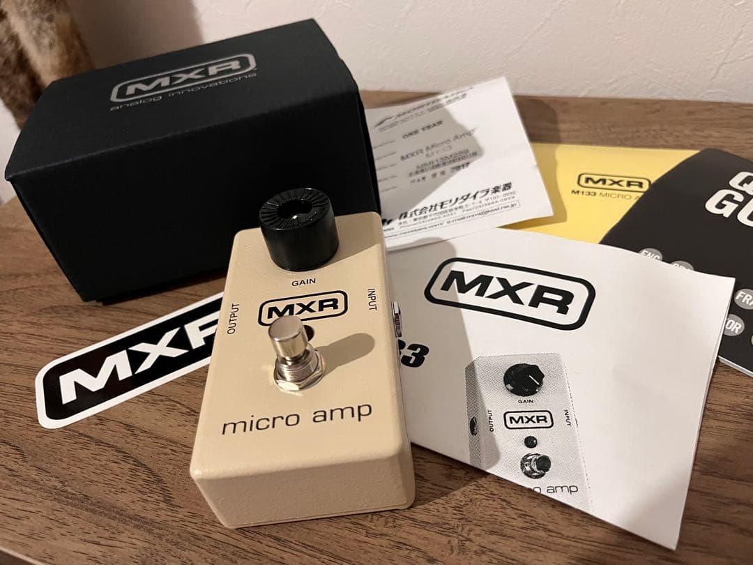MXR micro amp M133 ギターエフェクター