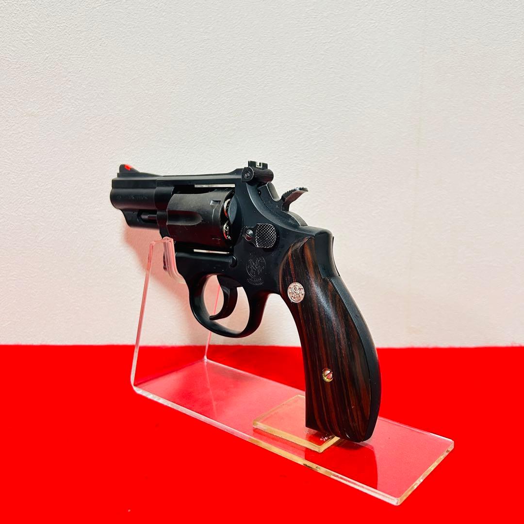 【木製グリップ】タナカ　M19 コンバットマグナム　2.5インチ　ガスガン