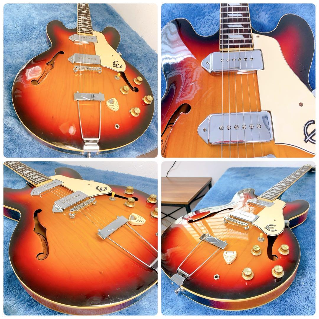 Epiphone Casino VC セミアコ 純正ハードケース付