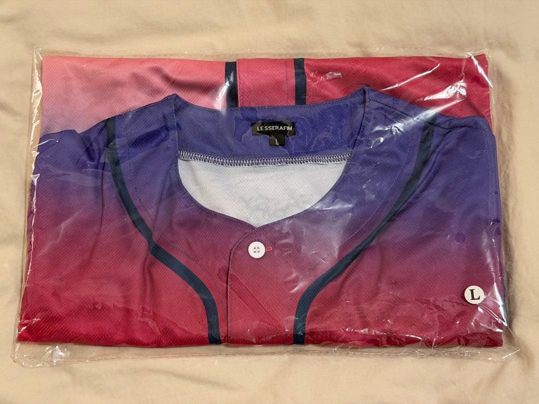 Lesserafim LAS VEGAS ベースボールジャージ Lサイ