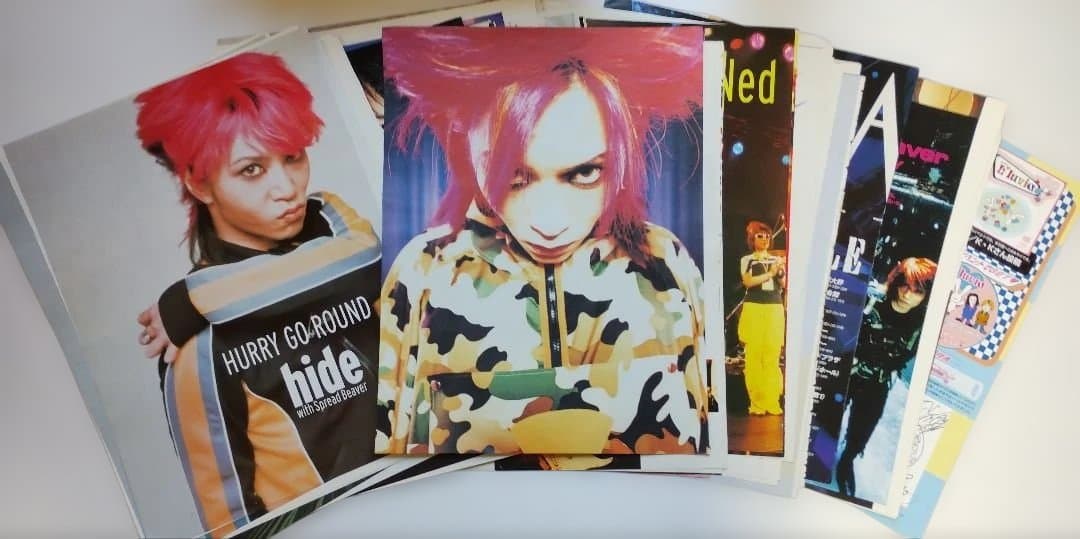 hide 切り抜き 大量 Spread Beaver X JAPAN