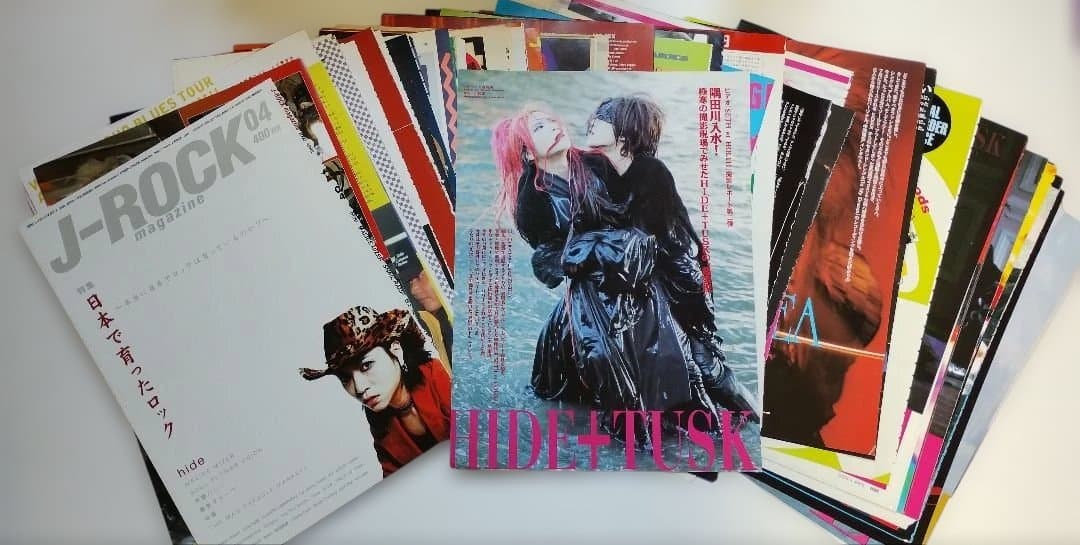 hide 切り抜き 大量 Spread Beaver X JAPAN