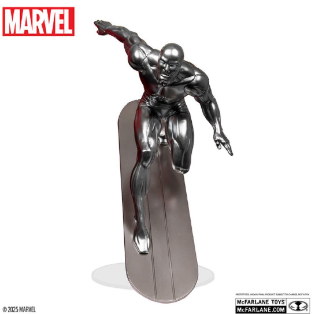 【値下不可】マクファーレン・トイズ「シルバーサーファー」シーン・フィギュア