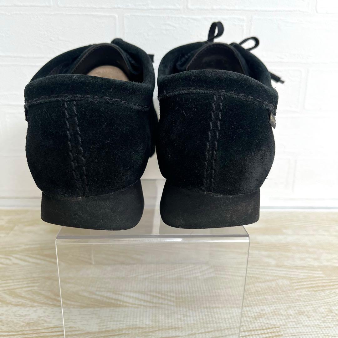 クラークス Wallabee GTXワラビーゴアテックス 黒スエード25.5cm