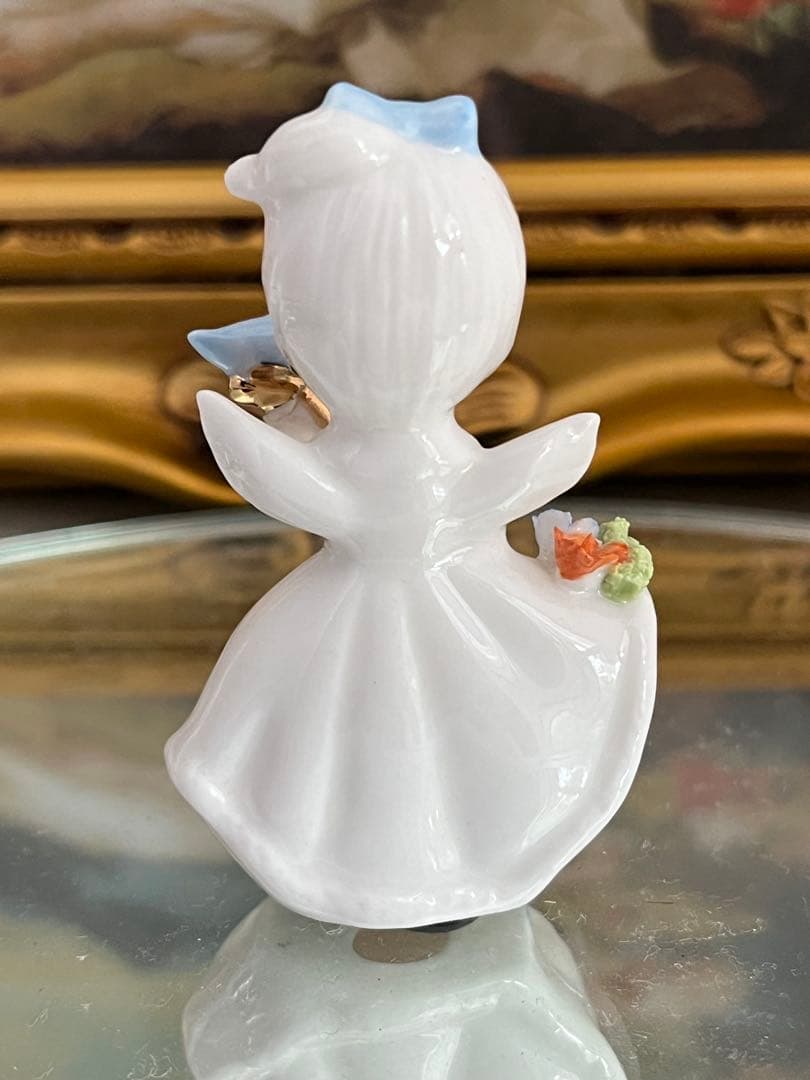 天使の陶器置物　7体セット　　　　加藤工芸