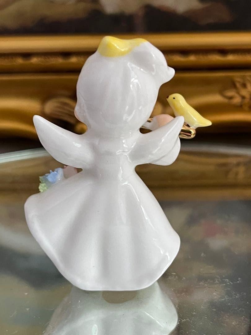 天使の陶器置物　7体セット　　　　加藤工芸