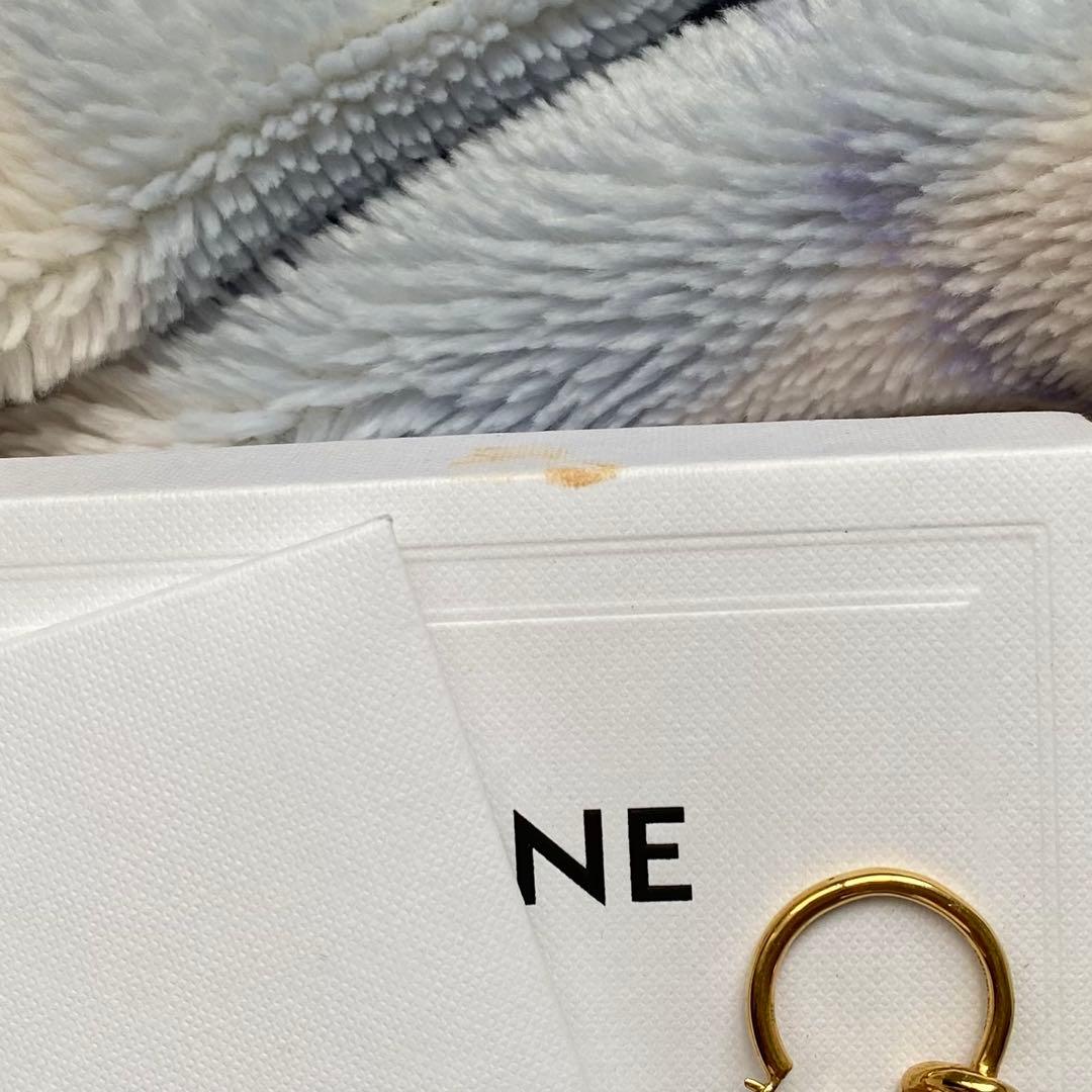 CELINE ピアス　small Hoops gold