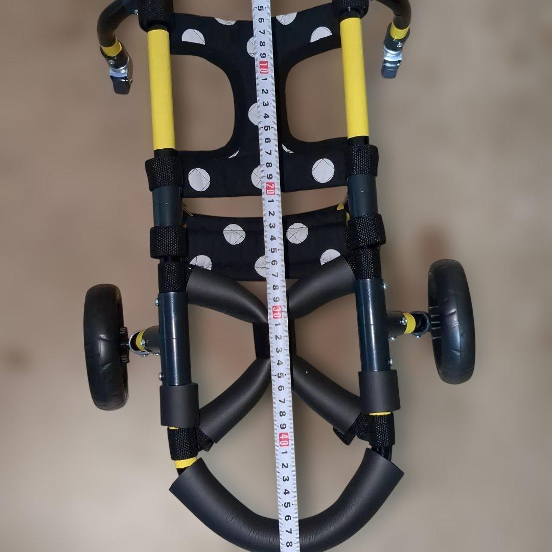 ワンちゃん4輪　リハビリ　食事補助　犬用車椅子　シニア介護　犬の歩行器