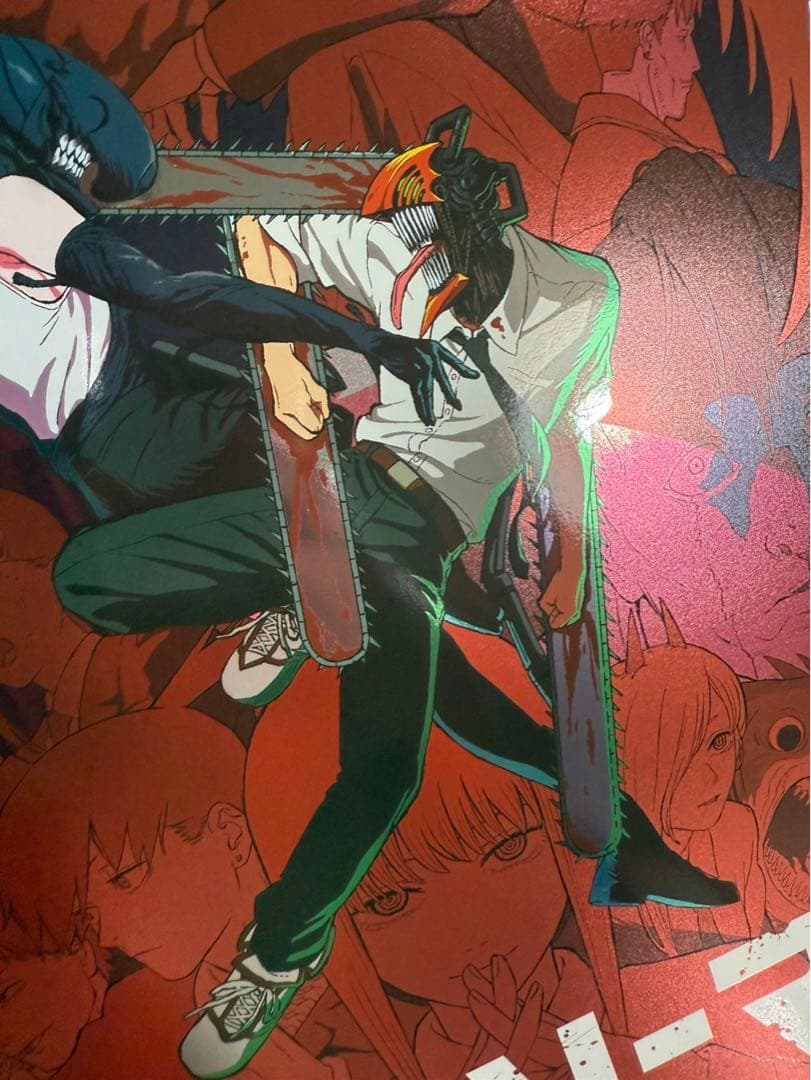 2枚セット　台湾限定 劇場版 特殊加工　チェンソーマン レゼ編A3ポスター