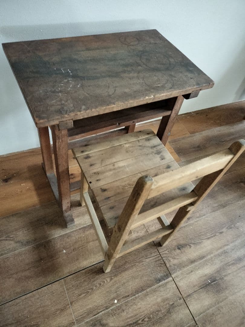 アンティーク　机　デスク　ヴィンテージ　机