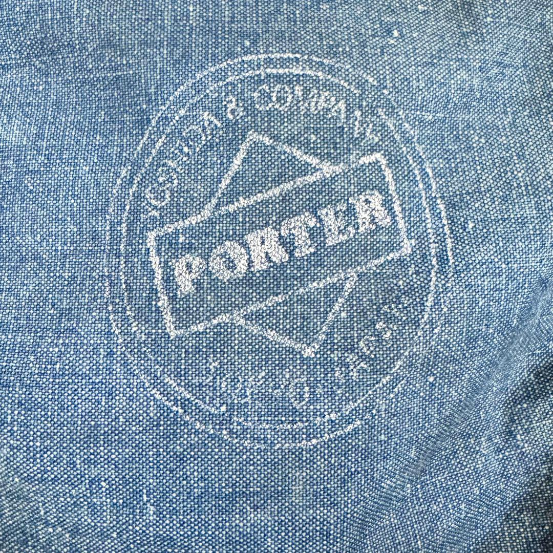 美品希少　初期ポーター　ビンテージ　80s　ボストンバッグ　2way　インディゴ