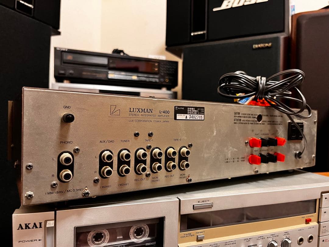 LUXMAN L-400プリメインアンプ