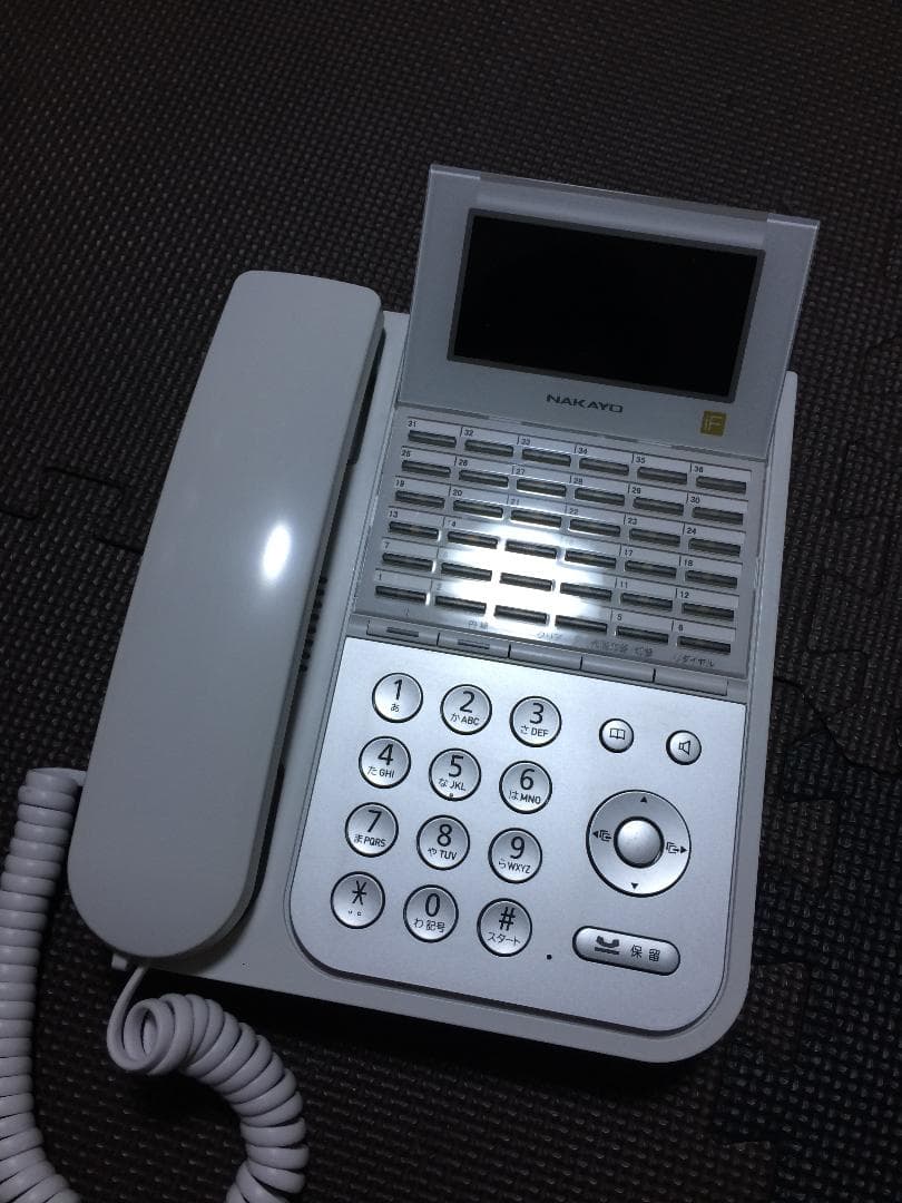 美品　NYC-36iF-SDW　2台セット　36ボタン　動作確認済み　ナカヨ