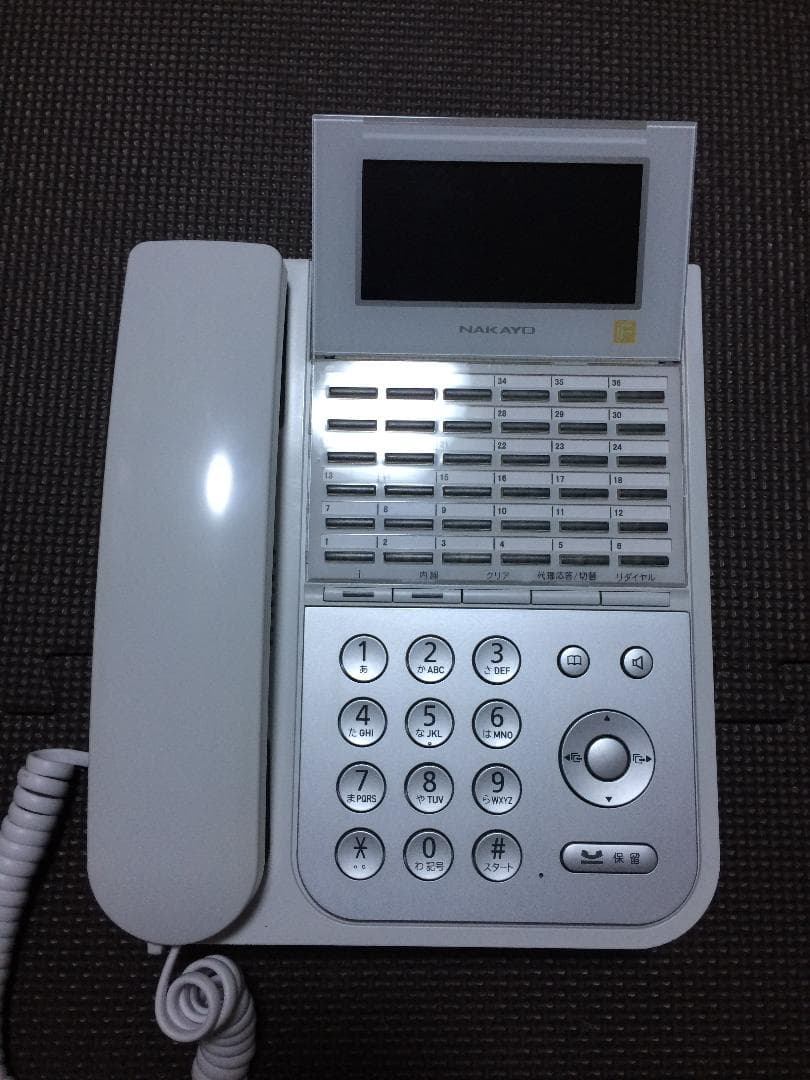 美品　NYC-36iF-SDW　2台セット　36ボタン　動作確認済み　ナカヨ