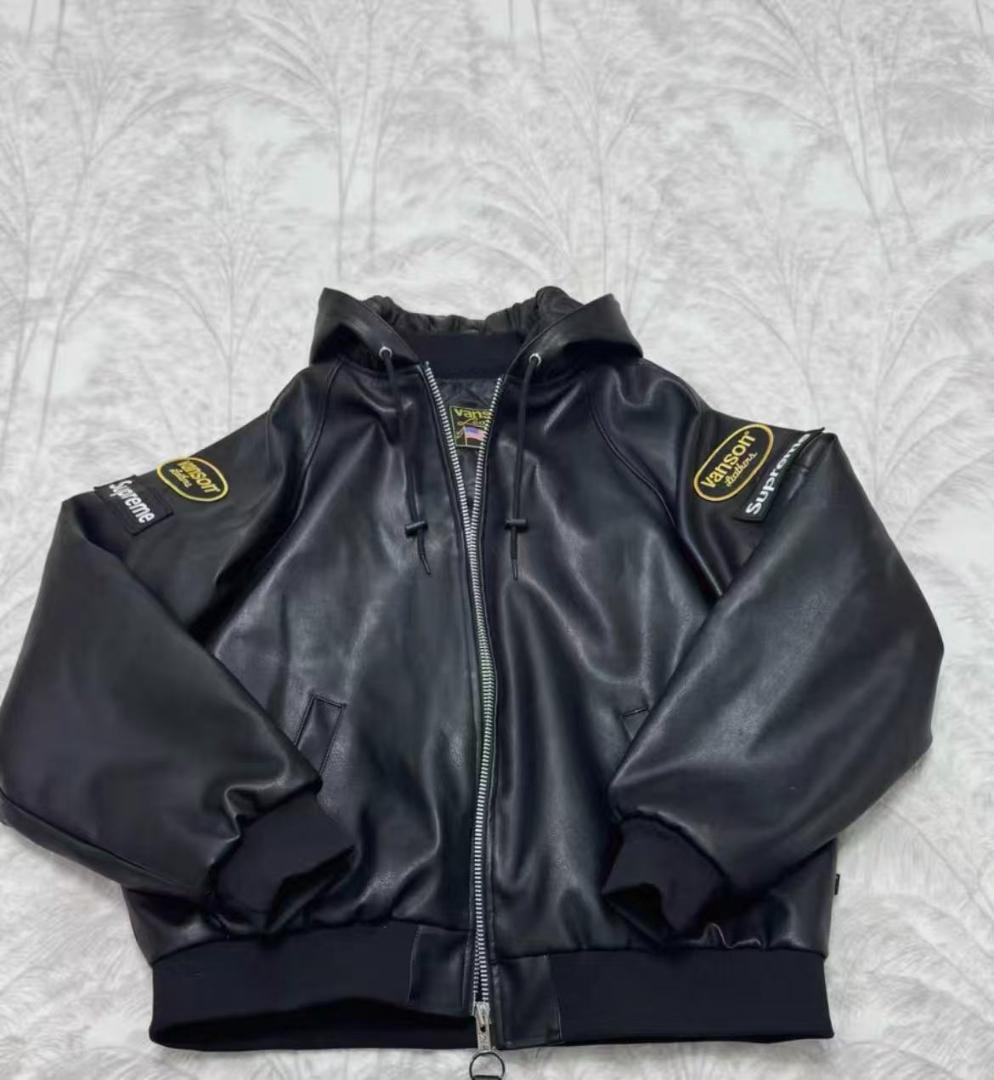 Supreme x Vanson Leathers FW24 レザージャケット