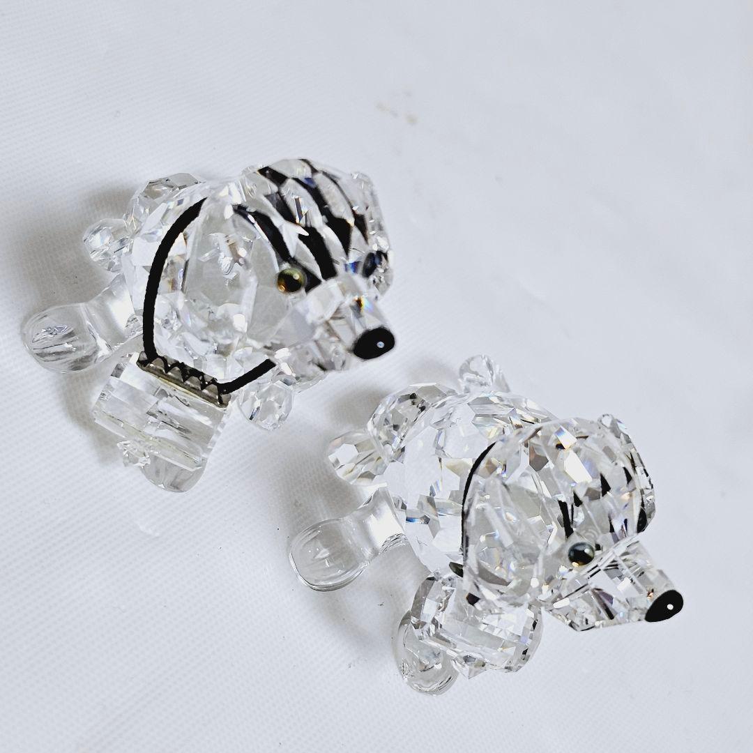 スワロフスキー　クリスタル　セントバーナード　犬