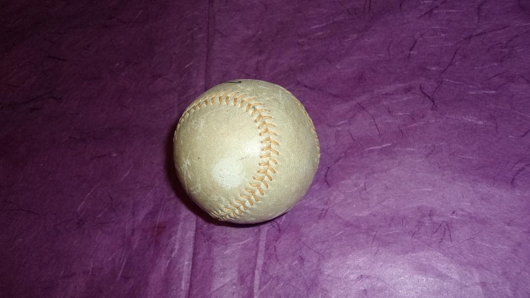 長嶋茂雄 「巨人軍デビュー当時(昭和33年:1958年)のサイン入り野球ボール」