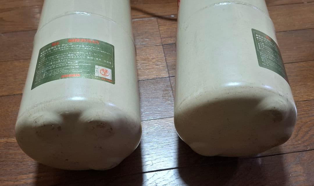 M-4 SHERMAN X-1 SUPER BOMBE エアータンク ４L ２本