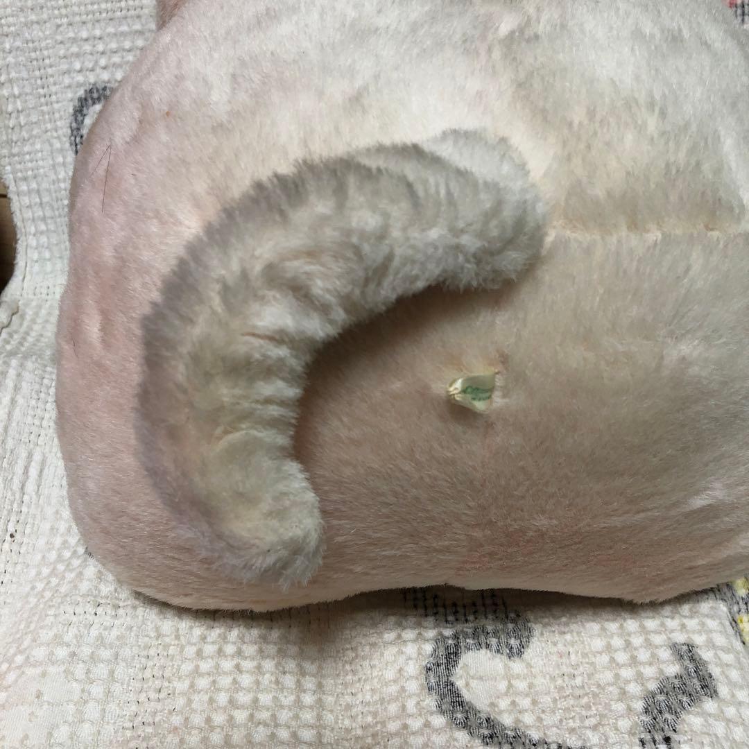 昭和レトロ　ヴィンテージ セキグチ製　sekiguchi ぶた　ぬいぐるみ